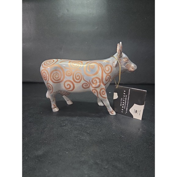 Cow Parade Metallicow Cow Figurine, Westland Giftware, #7306,‎ No Box - Picture 4 of 9